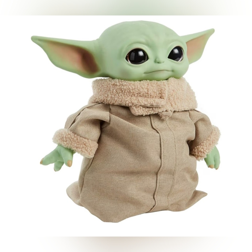 Star Wars Baby Yoda Stuffed Animal Green Tan
